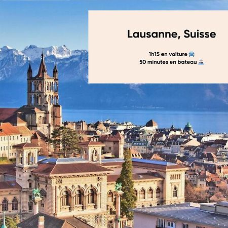 Cosy Et Moderne - Dent D'Oche Appartement Thonon-les-Bains Buitenkant foto