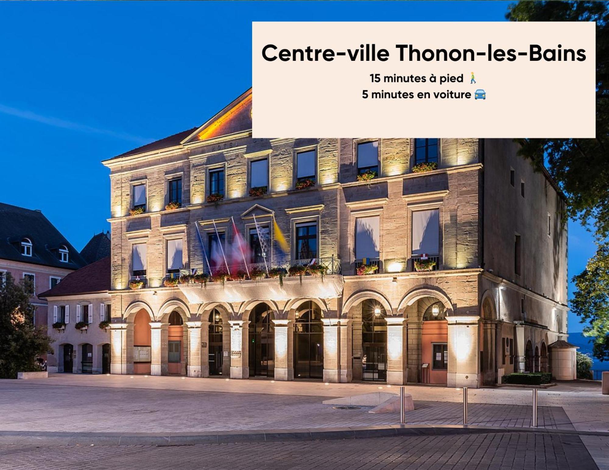 Cosy Et Moderne - Dent D'Oche Appartement Thonon-les-Bains Buitenkant foto