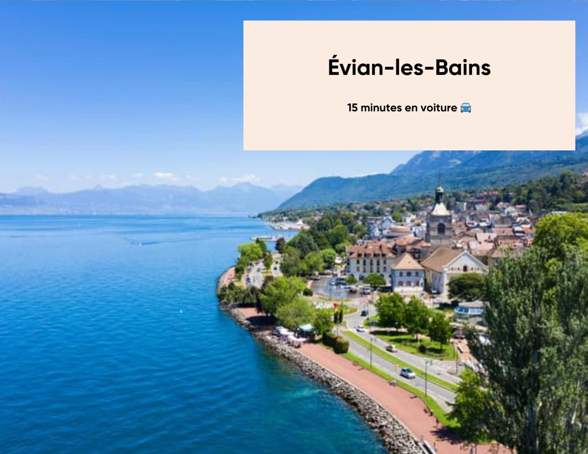 Cosy Et Moderne - Dent D'Oche Appartement Thonon-les-Bains Buitenkant foto